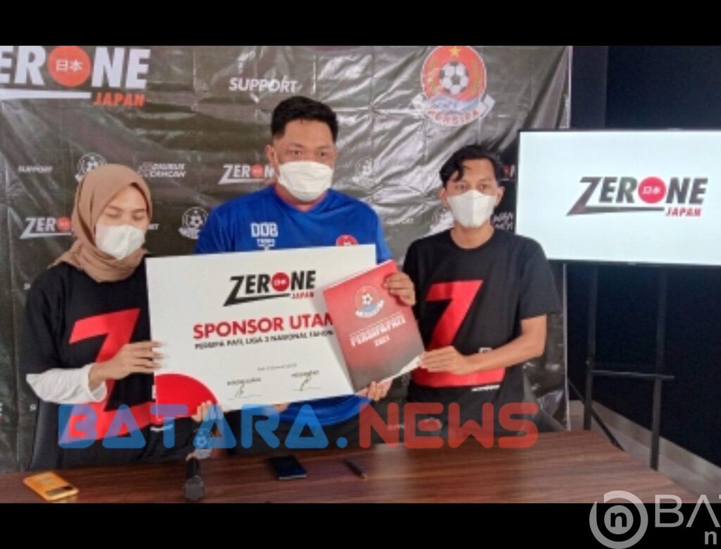 Zerone Japan Jadi Seponsor terbesar tahun ini Untuk Persipa Pati