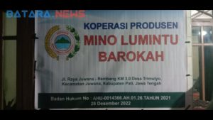 Peresmian Koperasi Produsen Mino Lumintu Barokah