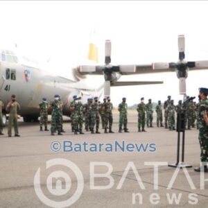 Danlanud Husein Sastranegara Pimpin Apel Penyambutan Skadron Move