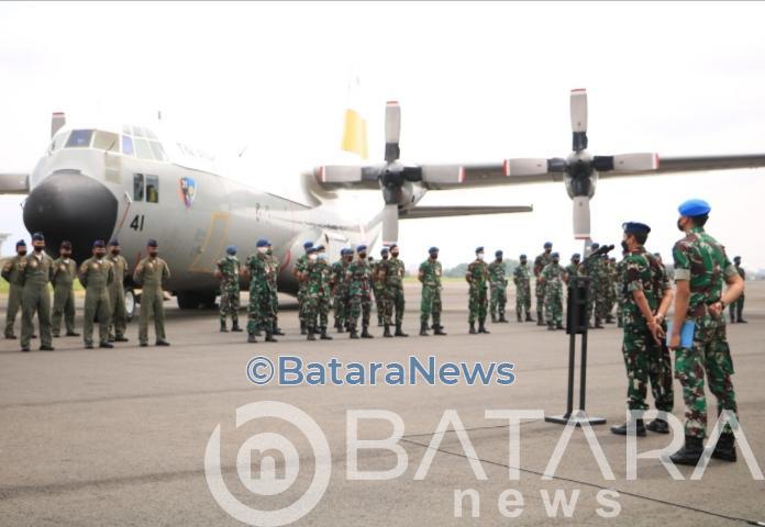 Danlanud Husein Sastranegara Pimpin Apel Penyambutan Skadron Move Danlanud Husein Sastranegara Pimpin Apel Penyambutan Skadron Move