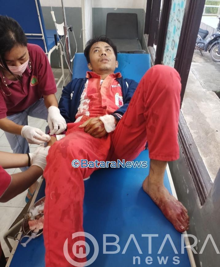 SPBU Sanggau Sosok di Rampok, kariawan cidera terkena bacok SPBU Sanggau Sosok di Rampok, kariawan cidera terkena bacok