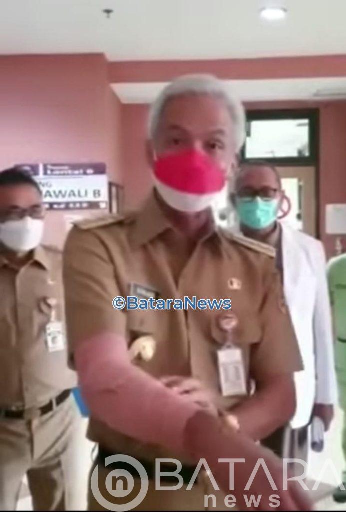 Begini Kabar Ganjar, Setelah Terjatuh Dari Sepedanya