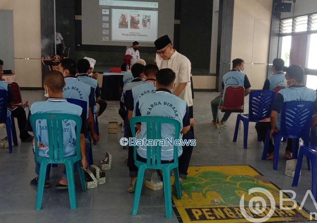 Warga Binaan Lapas  Pati Dapatkan Materi Tata Boga Sampai Cara Produksinya