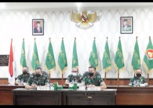 Korem 071/Wijayakusuma Terima Tim Wasrik Post Audit Itdam IV/Diponegoro