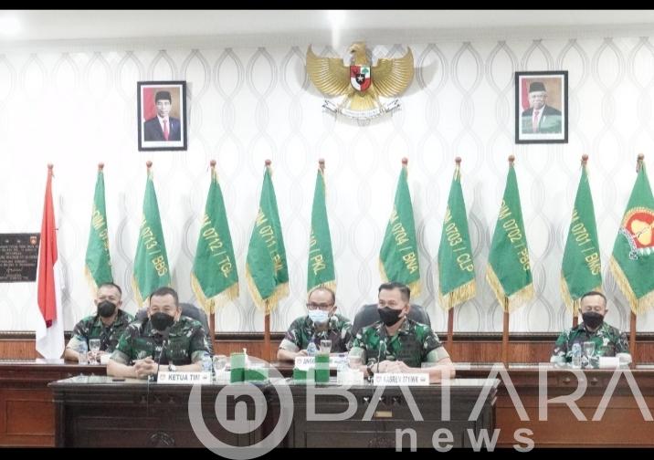 Korem 071/Wijayakusuma Terima Tim Wasrik Post Audit Itdam IV/Diponegoro Korem 071/Wijayakusuma Terima Tim Wasrik Post Audit Itdam IV/Diponegoro