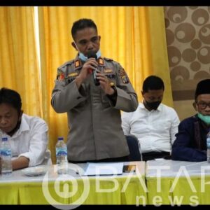 Kami Akan Tindaklanjuti Kasus Pengerusakan Ruang Perpustakaan Muhamadiyah” Ucap Kapolres Madina Saat Rapat Koordinasi”