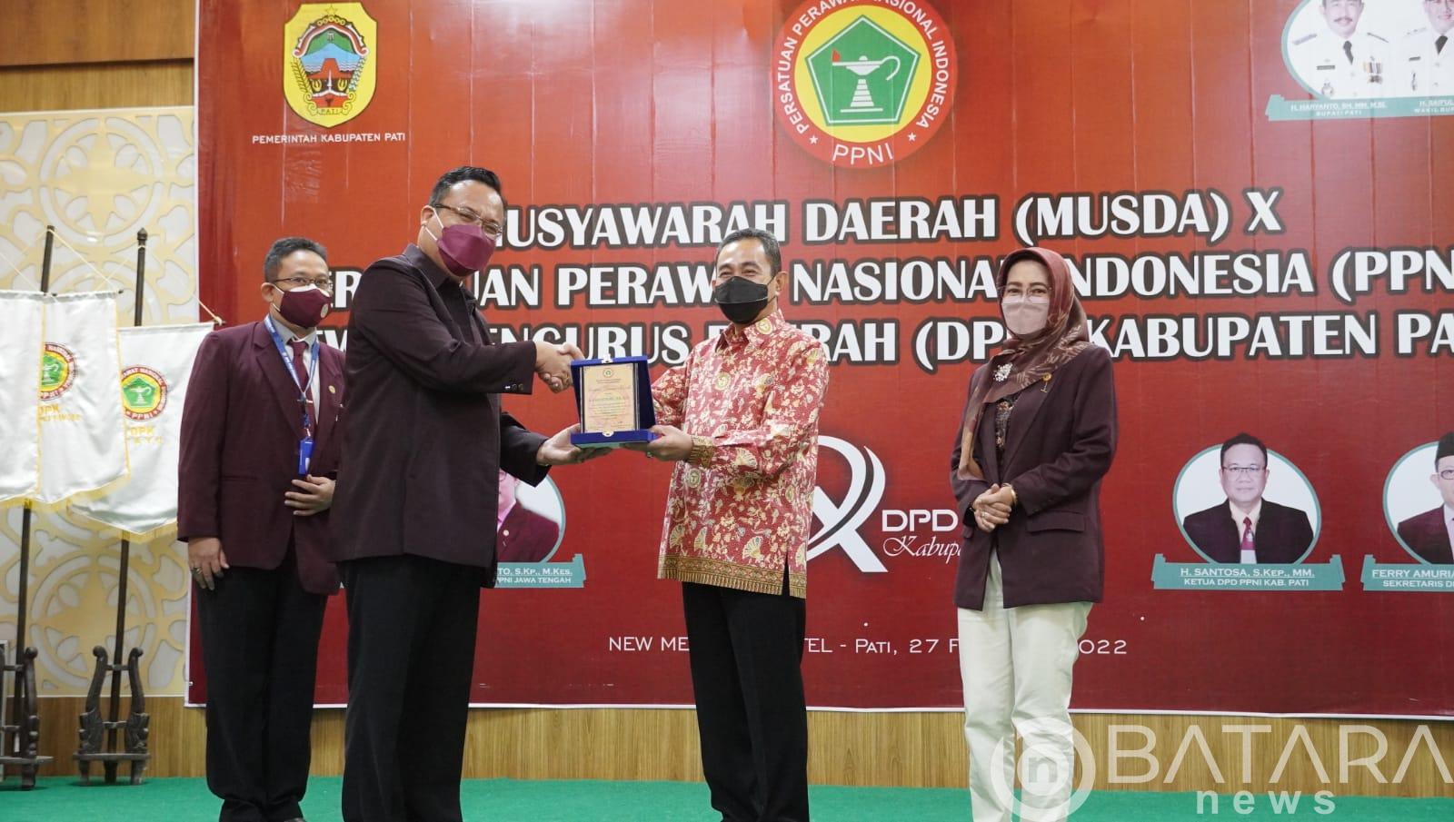 Musda PPNI, Bupati Harapkan Penurunan<br>Angka Stunting dan Kematian Ibu-Bayi Musda PPNI, Bupati Harapkan Penurunan<br>Angka Stunting dan Kematian Ibu-Bayi