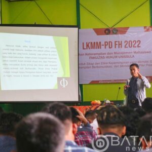 Sunarto Serius dan komitmen Dampingi Advokat Magang