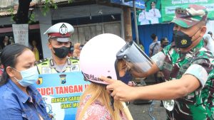 Dandim 0808/Blitar, Ingatkan Masyarakat Agar Tetap Patuhi Aturan Berlalu Lintas