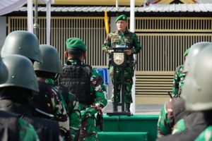 Antisipasi Perkembangan Situasi, Satuan Jajaran Kodam IV/Diponegoro diwilayah Korem 071/Wijayakusuma Gelar Latpur Kota