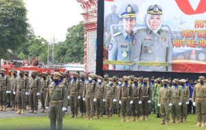Dandim 0808/Blitar, Ucapkan Selamat Hari Jadi Satpol PP, Satlinmas Dan Pemadam Kebakaran