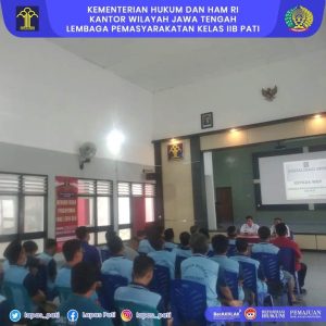 Lapas Kelas IIB Pati Sosialisakan Syarat Remisi Dan Asimilasi Kepada Warga Binaan