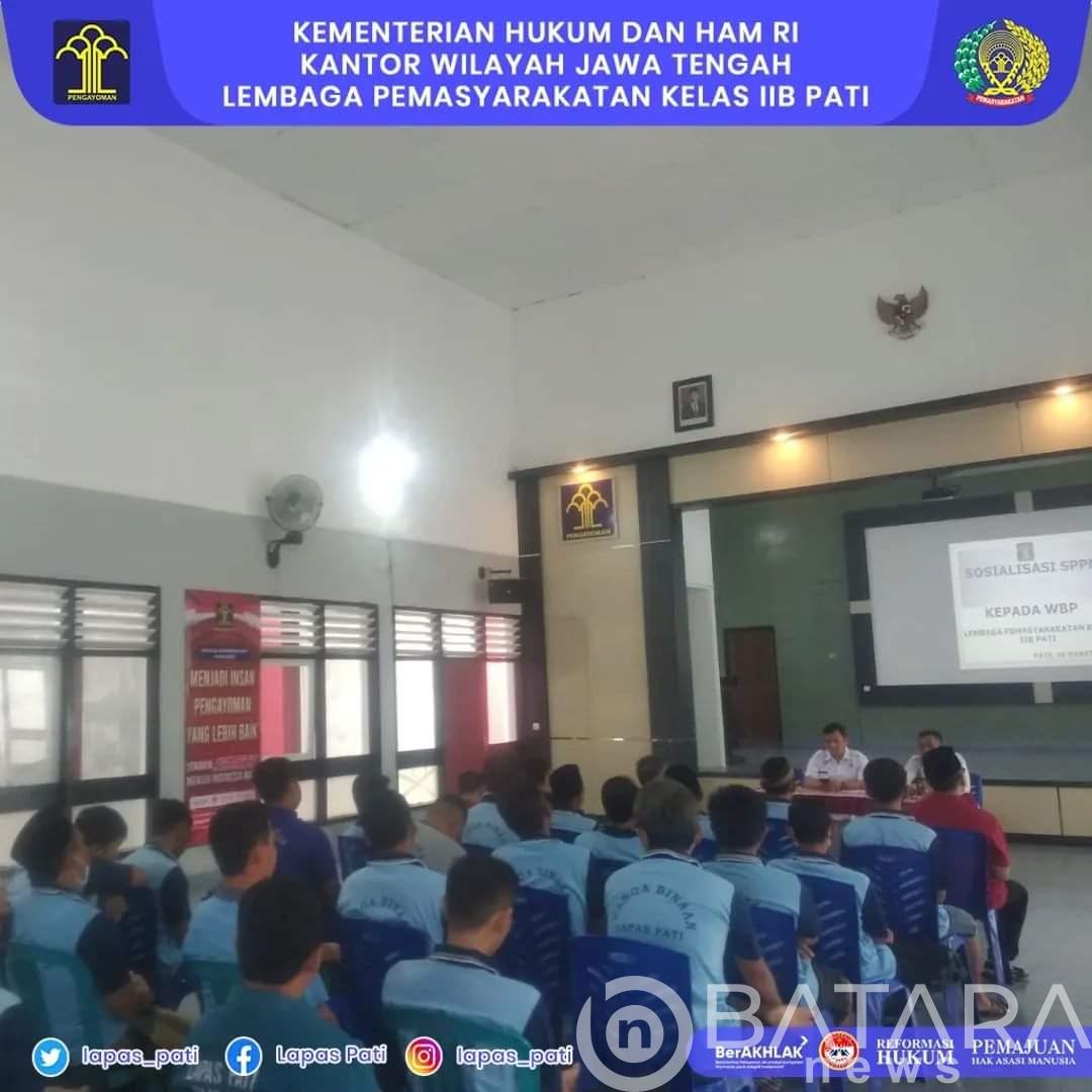 Lapas Kelas IIB Pati Sosialisakan Syarat Remisi Dan Asimilasi Kepada Warga Binaan Lapas Kelas IIB Pati Sosialisakan Syarat Remisi Dan Asimilasi Kepada Warga Binaan