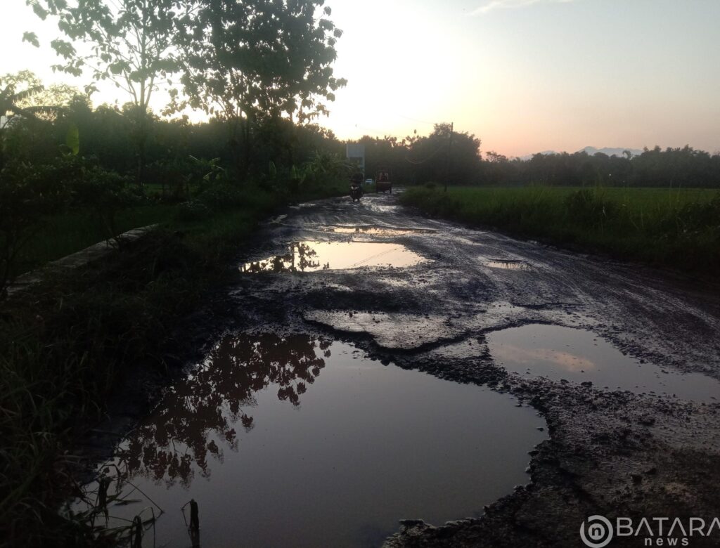 Jalan PU Desa Sumbermulyo Winong Rusak Parah Belum Tersentuh Perbaikan