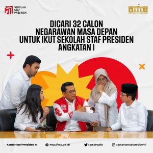 KSP Luncurkan Program Program Sekolah Staf Kepresiden, Untuk 32 Calon Negarawan Masa Depan