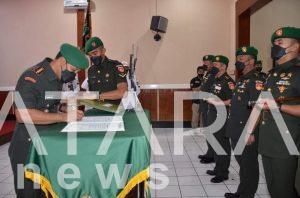 Danrem 073/Makutarama Serahterimakan Tiga Jabatan Komandan Kodim jajaran Korem