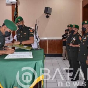 Danrem 073/Makutarama Serahterimakan Tiga Jabatan Komandan Kodim jajaran Korem