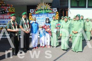 Kodim 0720/Rembang Gelar Tradisi Lepas Sambut Pejabat Dandim