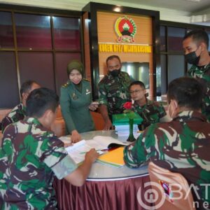 Jelang Wasrik Tim Post Audit, Korem 071/Wijayakusuma Gelar Sinkronisasi Data Progjagar