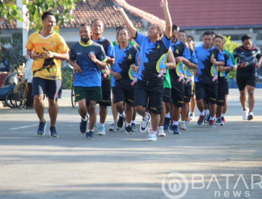 Persiapan UKP Anggota Kodim Rembang Laksanakan Pembinaan Fisik