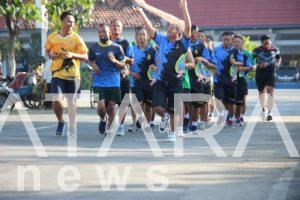 Persiapan UKP Anggota Kodim Rembang Laksanakan Pembinaan Fisik