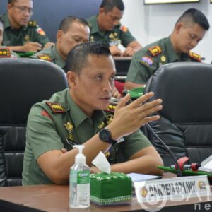 Danrem 071/Wijayakusuma Vicon Jajarannya Untuk Persiapkan Ketahanan Pangan Diwilayah