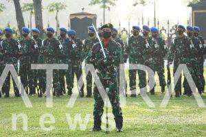Korem 071/Wijayakusuma Gelar Upacara Bendera Awal Bulan Juli 2022