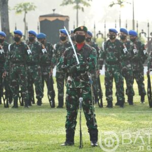 Korem 071/Wijayakusuma Gelar Upacara Bendera Awal Bulan Juli 2022