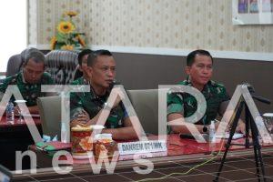 Lewat Daring, Danrem 071/Wijayakusuma Sampaikan Beberapa Hal Kepada Jajaran Sebagai Pedoman Pelaksanaan Tugas