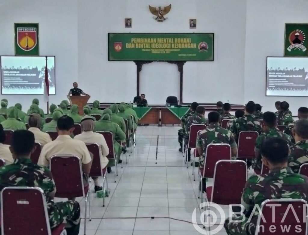 Tingkatkan Kualitas Keimanan dan Ketaqwaan Serta Nilai Kejuangan, Korem 071/Wijayakusuma Gelar Bintalidjuang dan Rohani
