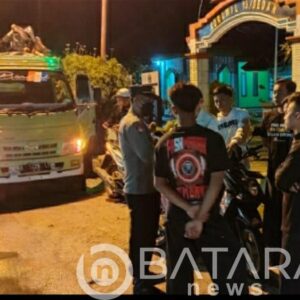 Demi Terciptanya Situasi Yang Kondusif, Anggota Polsek Sedan Kawal Pelaksanaan Penyerahan Sabuk Siswa PSHT