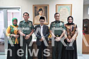Sinergi Kerukunan Beragama Diwilayah, Danrem 071/Wijayakusuma Silaturahmi Ke Ketua FKUB Banyumas