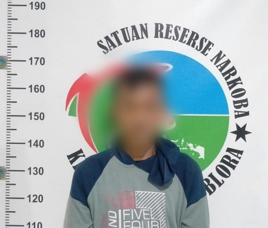 Pengedar Sabu Asal Jakenan Pati di Amankan Satresnarkoba Polres Blora