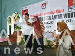 Selisih 24 suara Suparlan menangkan Pilkades PAW Desa Kembang