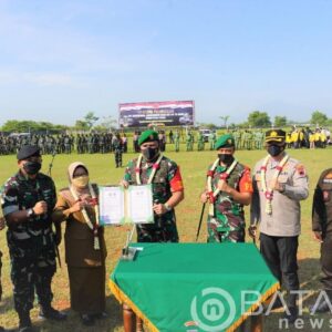 Danrem 071/Wijayakusuma Hadiri Pembukaan TMMD Reguler 114 Kodim 0712/Tegal