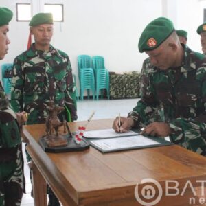 Dandim 0720/Rembang Pimpin Tradisi Korp Raport Masuk Satuan, Serah Terima Jabatan Dan Lepas Prajurit MPP