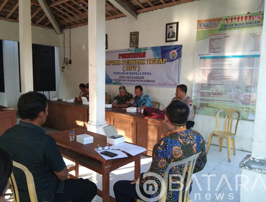 Babinsa Koramil Pancur Monitoring Pendaftaran Calon Kades Desa Ngulangan