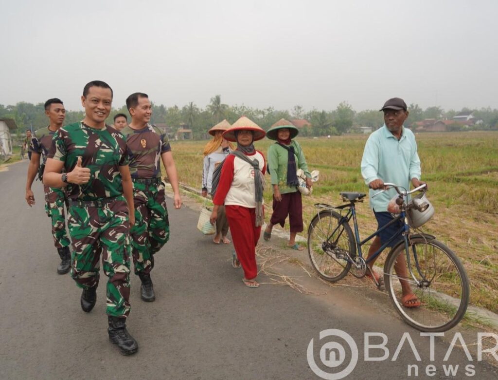 Mlipir Bregas, Sapa Warga dan Pantau Lingkungan, Hanmars Prajurit Wijayakusuma
