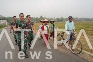 Mlipir Bregas, Sapa Warga dan Pantau Lingkungan, Hanmars Prajurit Wijayakusuma