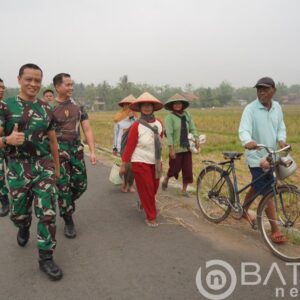 Mlipir Bregas, Sapa Warga dan Pantau Lingkungan, Hanmars Prajurit Wijayakusuma