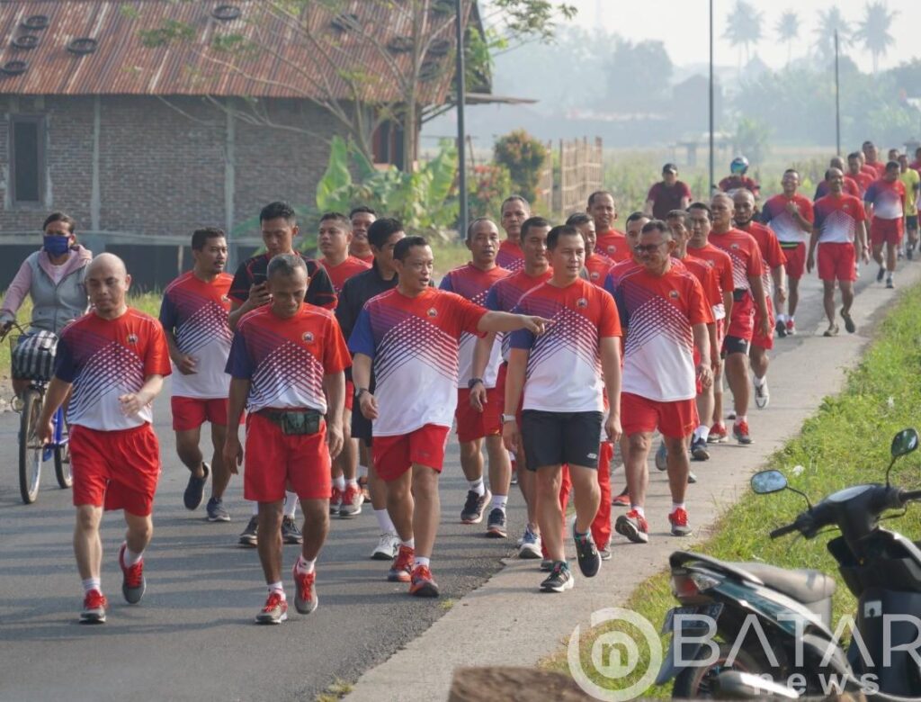 Melalui Mlipir Bareng, Danrem 071/Wijayakusuma Ingatkan Prajurit Untuk Menjaga Pola Hidup Sehat