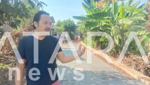 Gila,, Bukan seorang Kades Hanya Warga Biasa Namun Berani keluarkan Dana Pribadi Untuk membangun Desanya