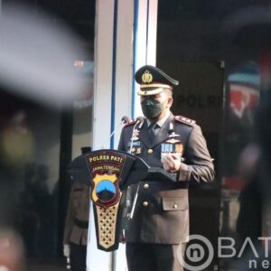 Kapolres Pati Pimpin Upacara HUT RI Ke-77