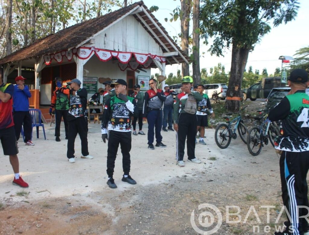 Jaga Kebugaraan, Dandim 0720/Rembang Ajak Gowes Bareng