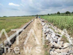Di Duga Proyek Talud Mantingan Jakenan di Jadikan Bancaan
