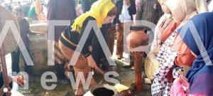 Nguri- uri Tradisi Budaya Jawa, Warga Desa Kumendung Gelar Napak Tilas Tirta Aji Desa Kumendung.