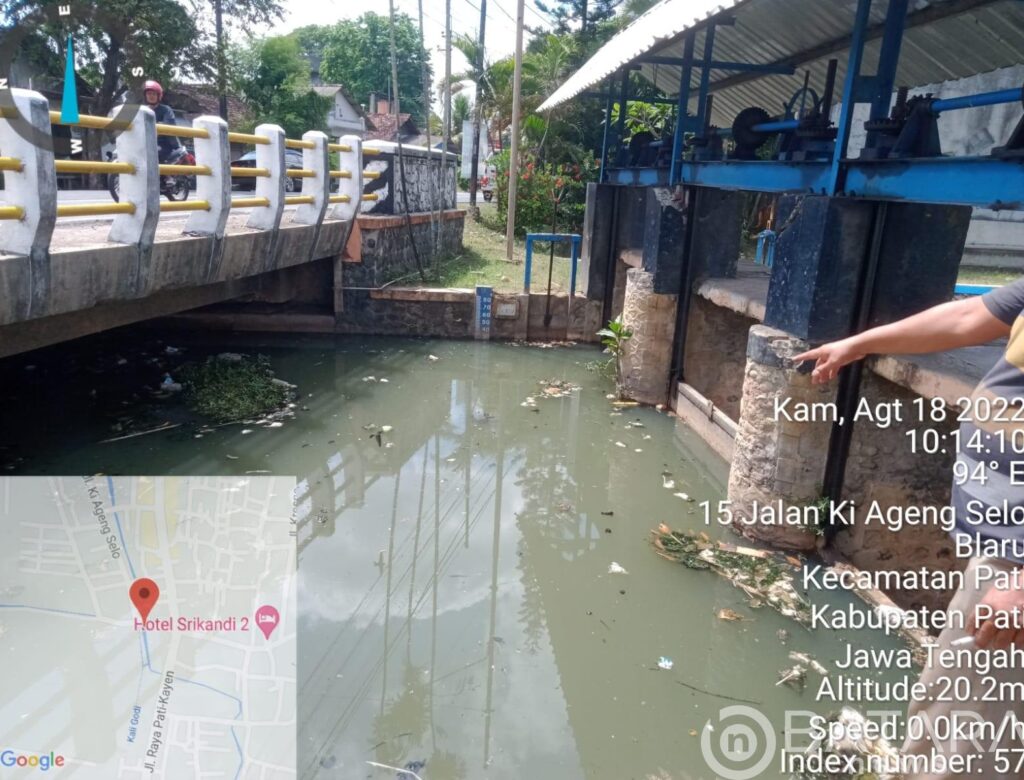 DPUPR Pati Sikapi Masalah Sampah di Sungai Desa Blaru (Kali Godi)