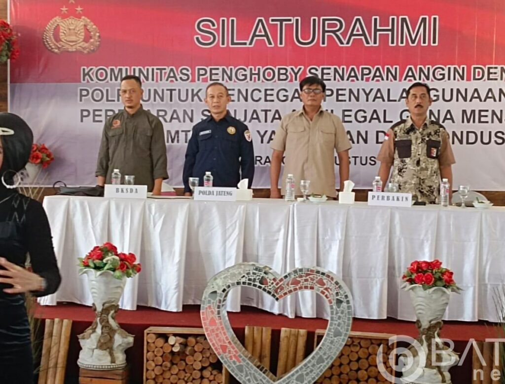 Polri Bersilaturahmi dengan Penghoby Senapan Angin se-Semarang Raya, Cegah Penyalahgunaan Senapan angin