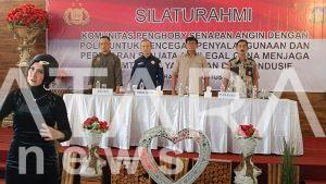 Polri Bersilaturahmi dengan Penghoby Senapan Angin se-Semarang Raya, Cegah Penyalahgunaan Senapan angin
