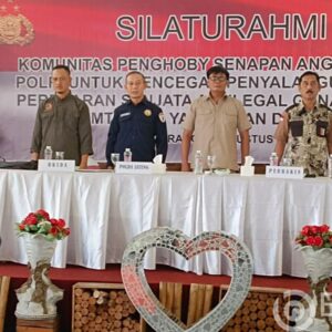 Polri Bersilaturahmi dengan Penghoby Senapan Angin se-Semarang Raya, Cegah Penyalahgunaan Senapan angin